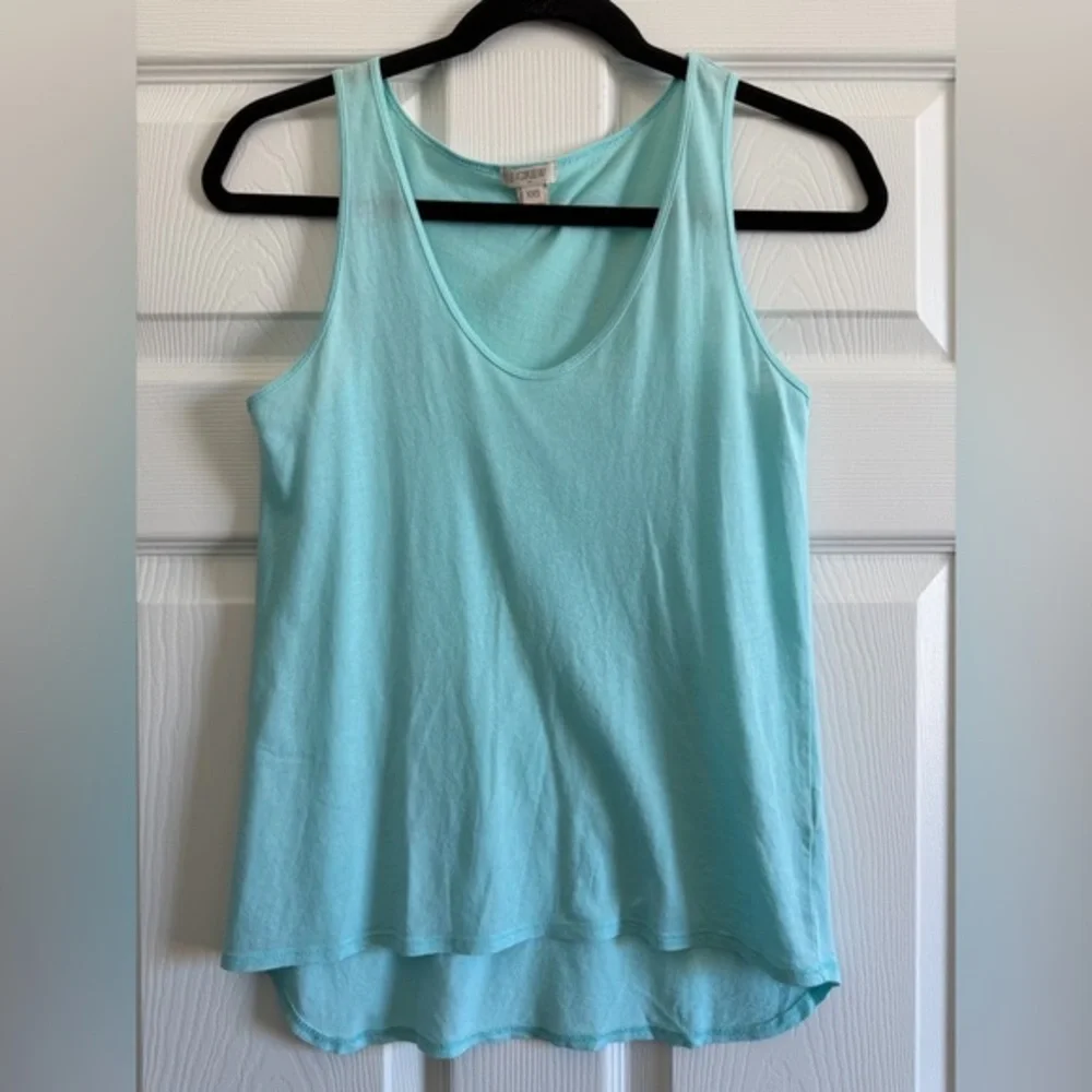 J. Crew Light Blue Tank Top